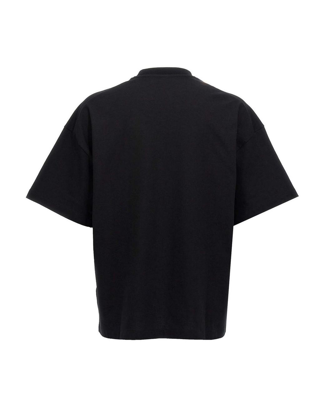 Jil Sander Black Cotton T-Shirt for men