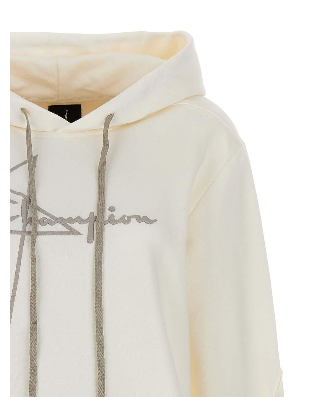 Rick Owens White Sweatshirts