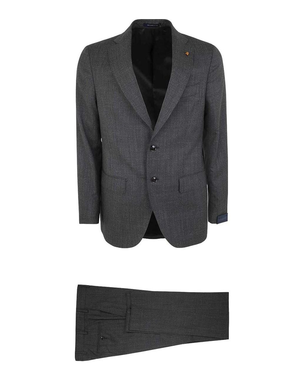 Sartoria Latorre Gray Two Buttons Suit for men