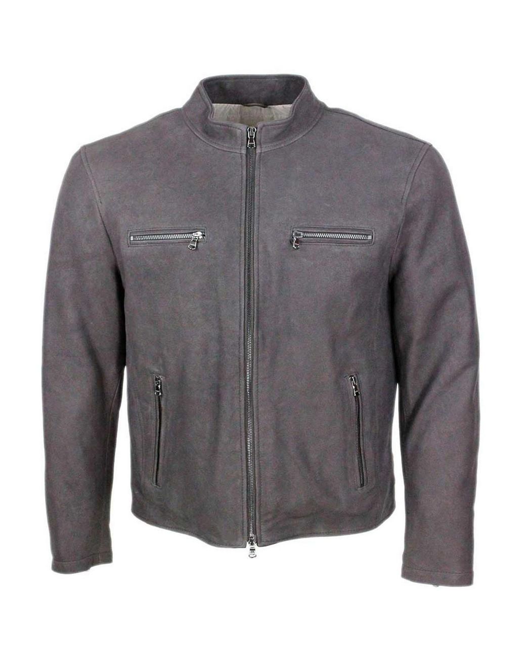 Barba Napoli Gray Jacket for men