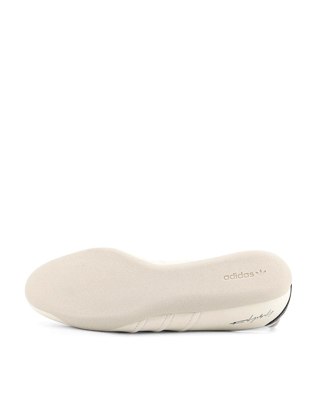 Y-3 Natural Tokyo Leather Sneakers With Bicolor Design And Rubber Sole for men