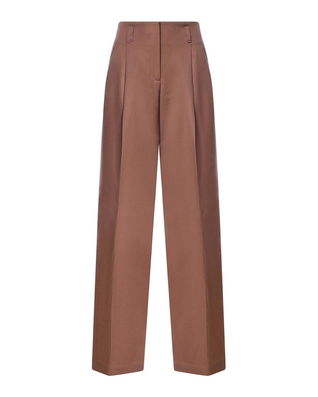 Golden Goose Deluxe Brand Brown Wool Palazzo Pants