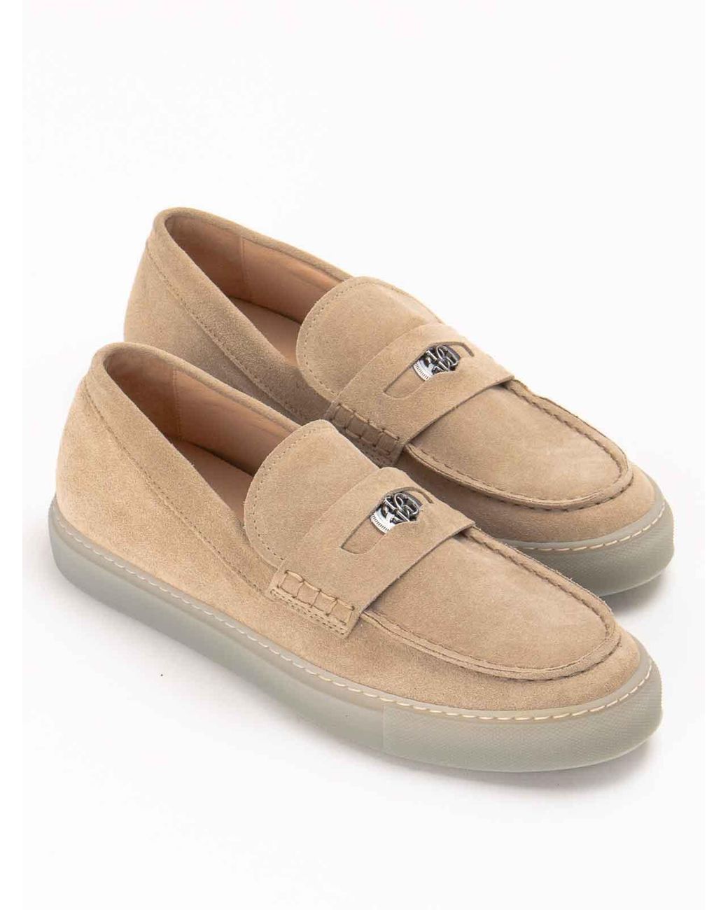 Roberto Cavalli Natural Loafers for men