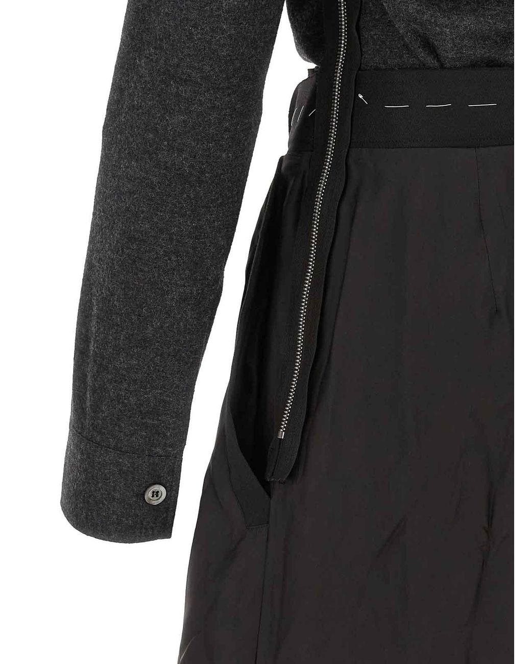 Maison Margiela Black Shirt Dress