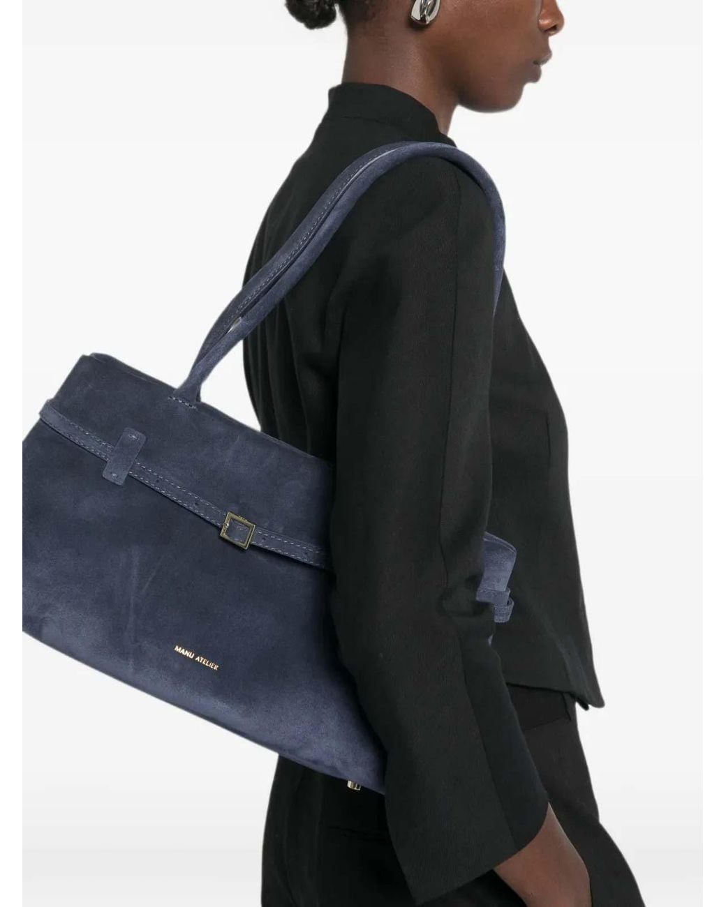 MANU Atelier Blue East West Le Cambon Bag
