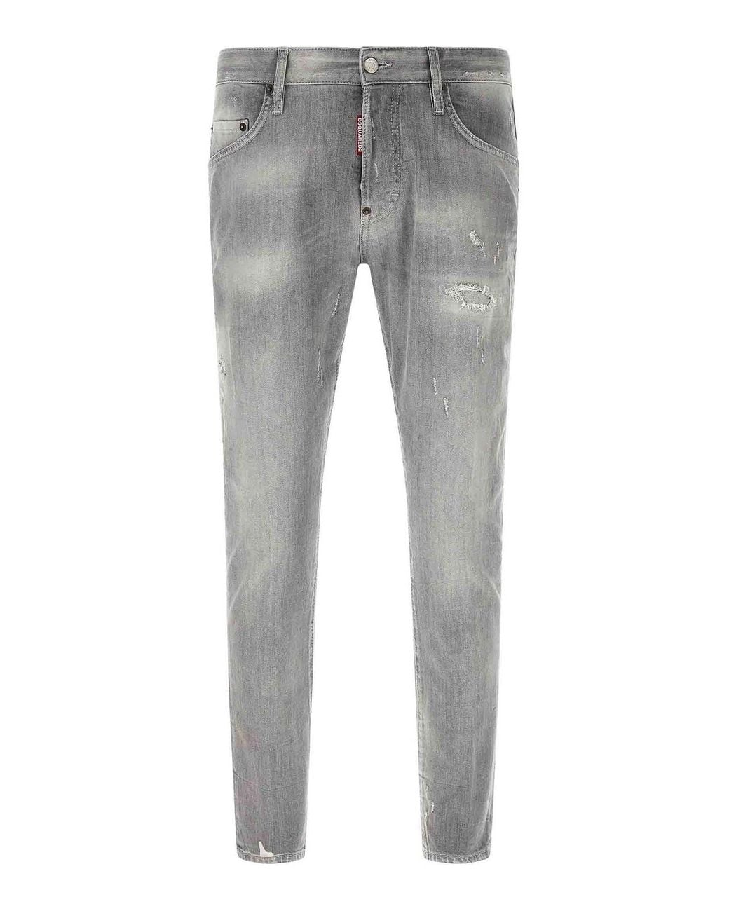 DSquared² Gray 5 Tasche' Jeans for men