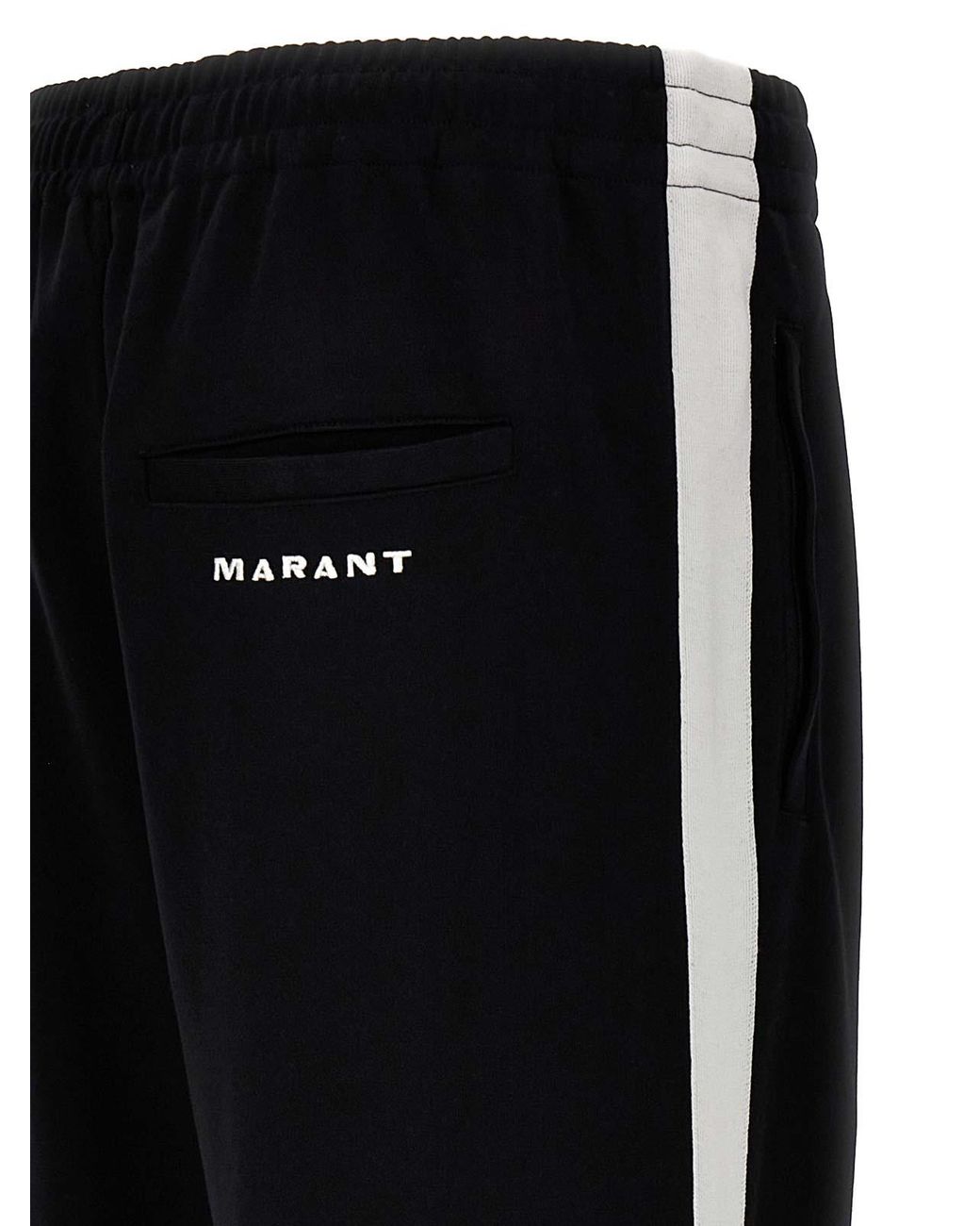 Isabel Marant Black Ryamy Joggers for men