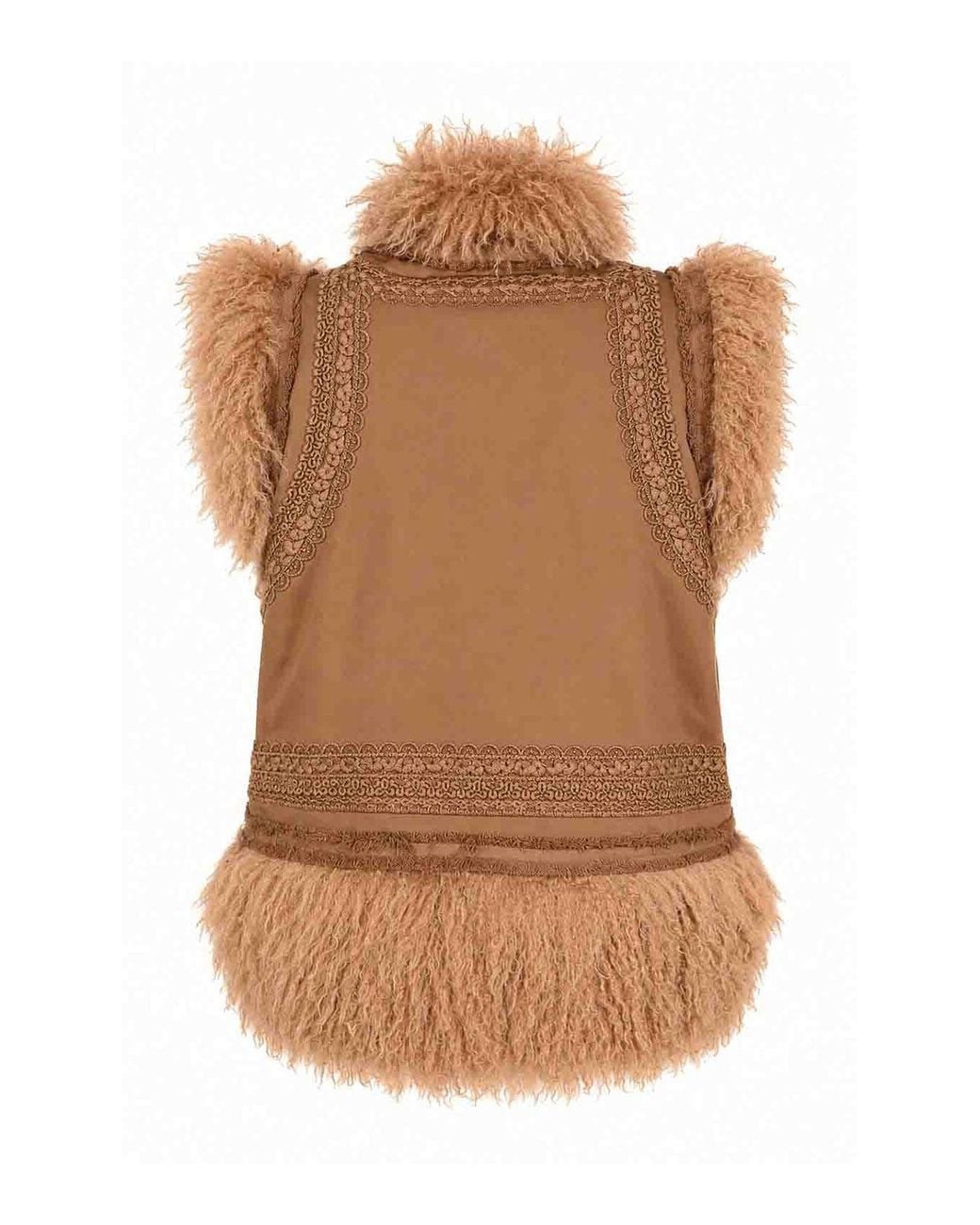 Chaleco AMOSA de color Brown