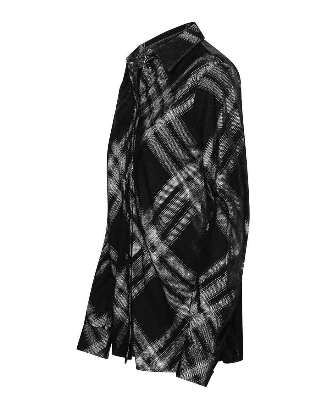 Burberry Black Viscose Shirt