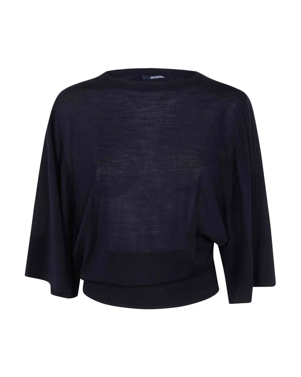 Jacquemus Blue La Maille Mananco Shirt
