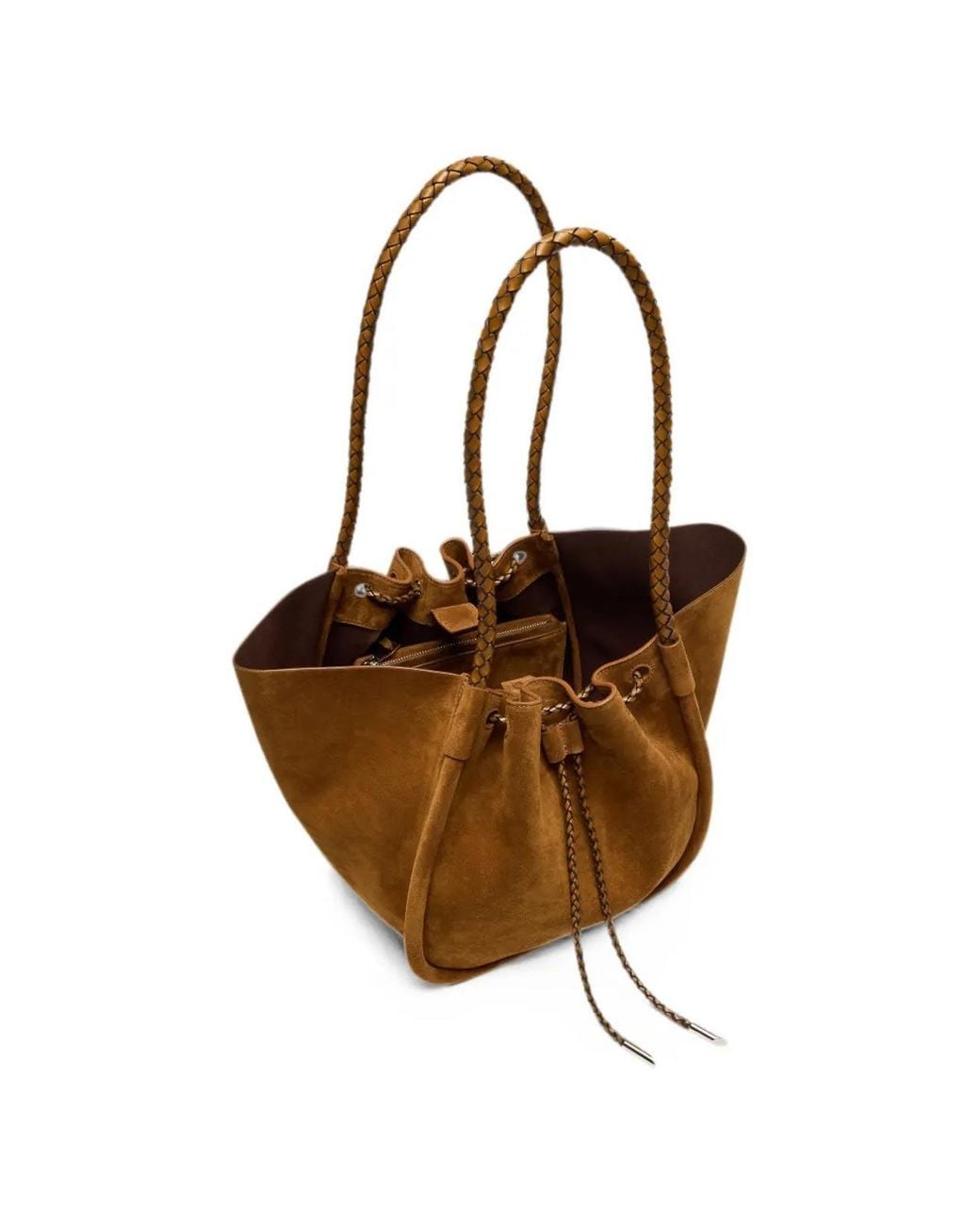 Proenza Schouler Brown Large Ruched Tote