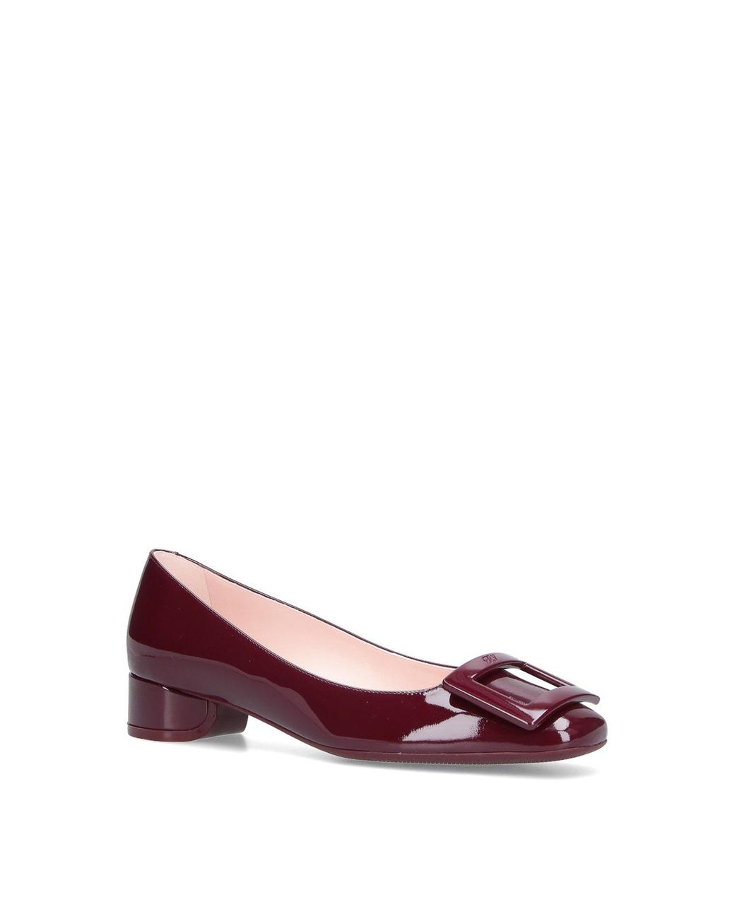 Roger Vivier Purple U Look Ballet Flats