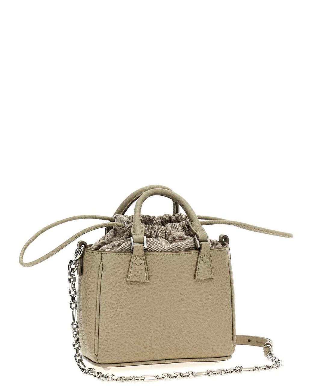 Maison Margiela Metallic 5Ac Tote Horizontal Handbag
