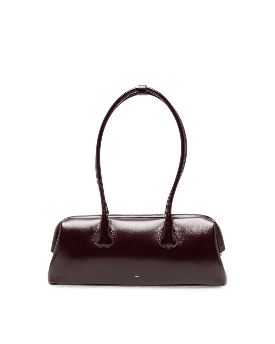 OSOI Purple Boat Wide Shoulder Bag