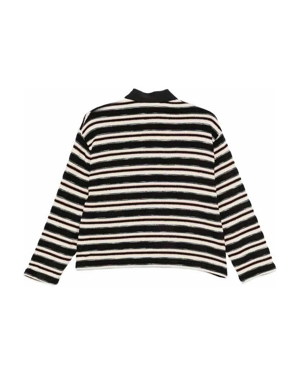Song For The Mute Black Sweater Nomas Stiped
