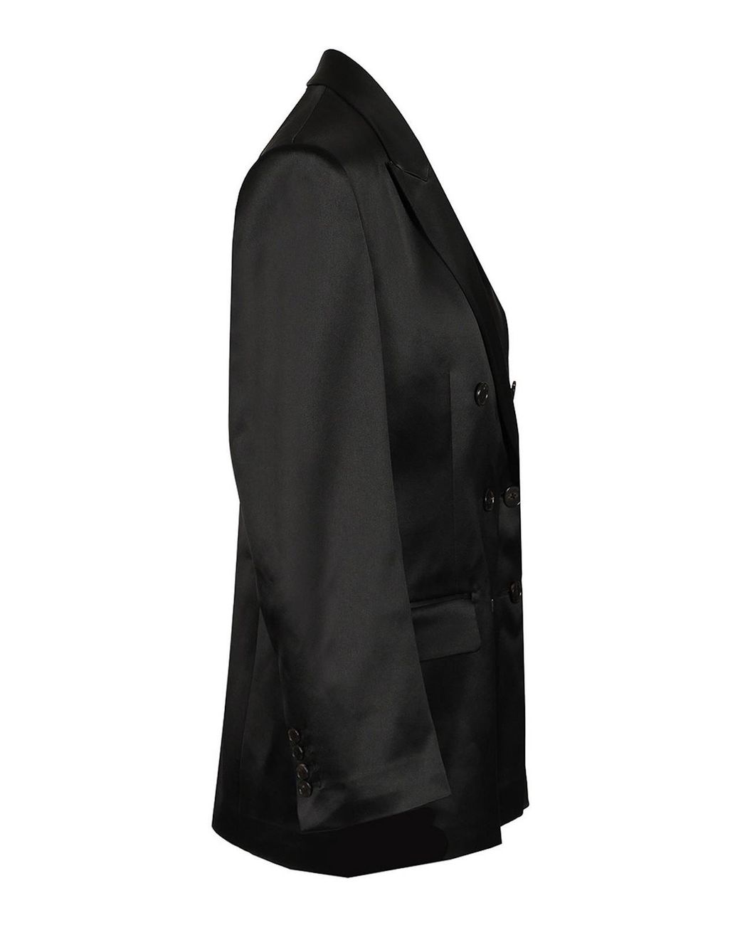 Filippa K Black Double-Breasted Blazer Jackets