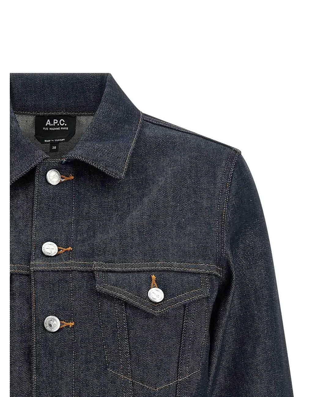 A.P.C. Blue Dion Jacket