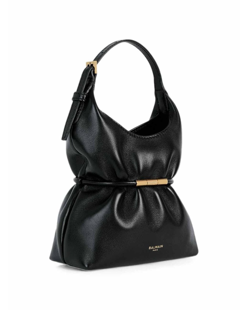Mini Borsa A Mano di Balmain in Black