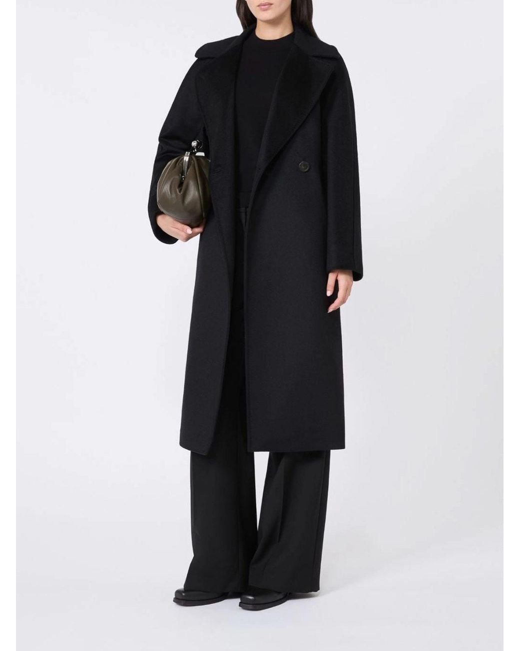 Weekend by Maxmara Black Resin Coat