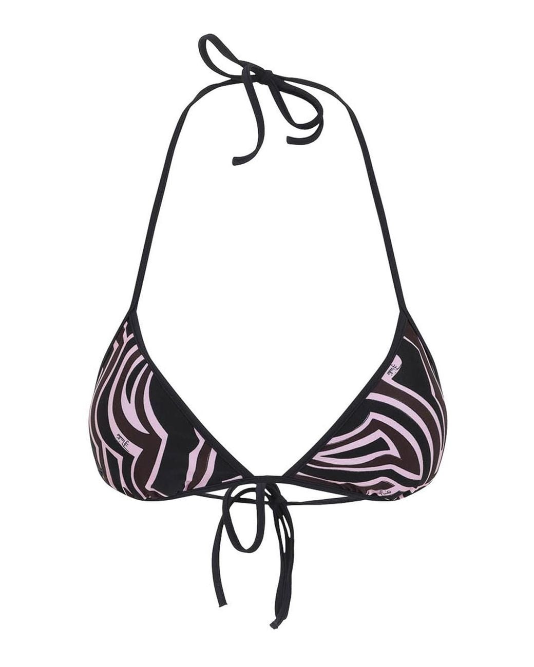 Emilio Pucci Brown Bra Bikini