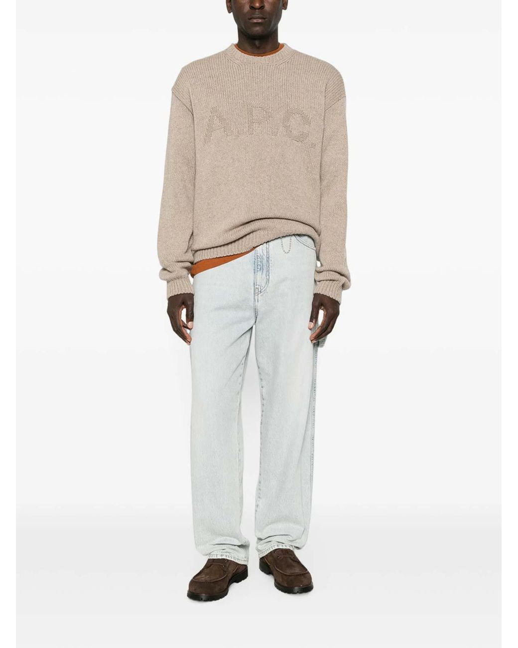 A.P.C. Natural Sweater for men