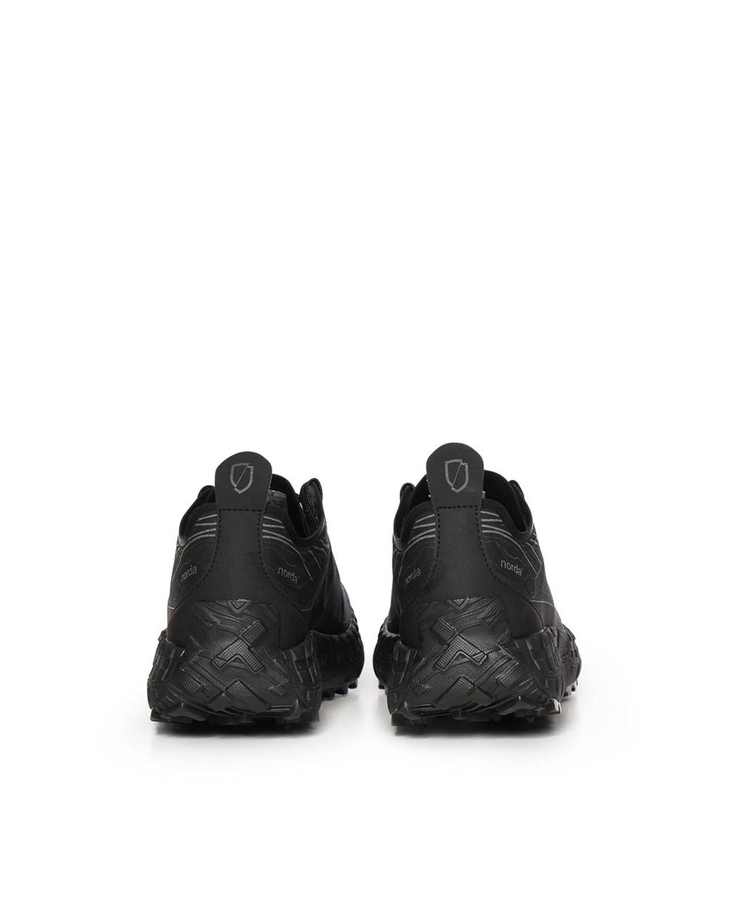 Norda Black 001A Trail Running Sneakers for men