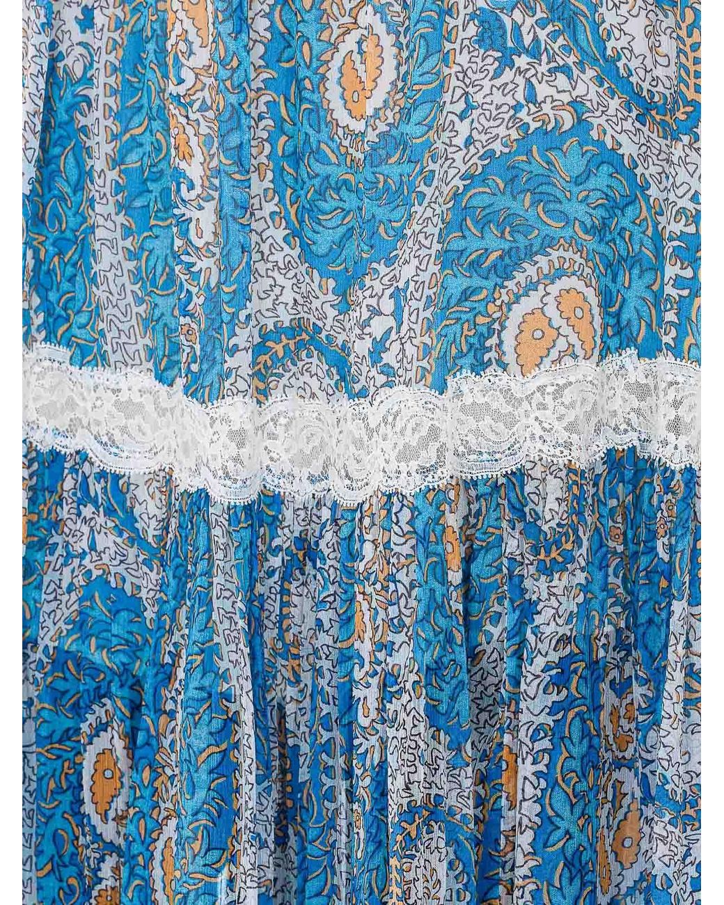 Gonna Blu di Etro in Blue