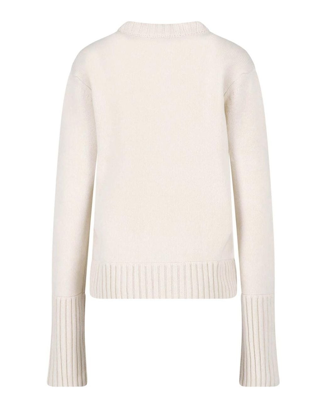 Sa Su Phi White Cashmere Sweater