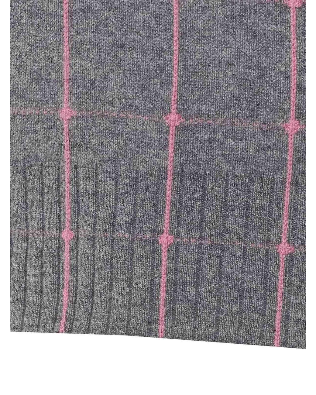 Guest In Residence Gray Shrunken Sweater