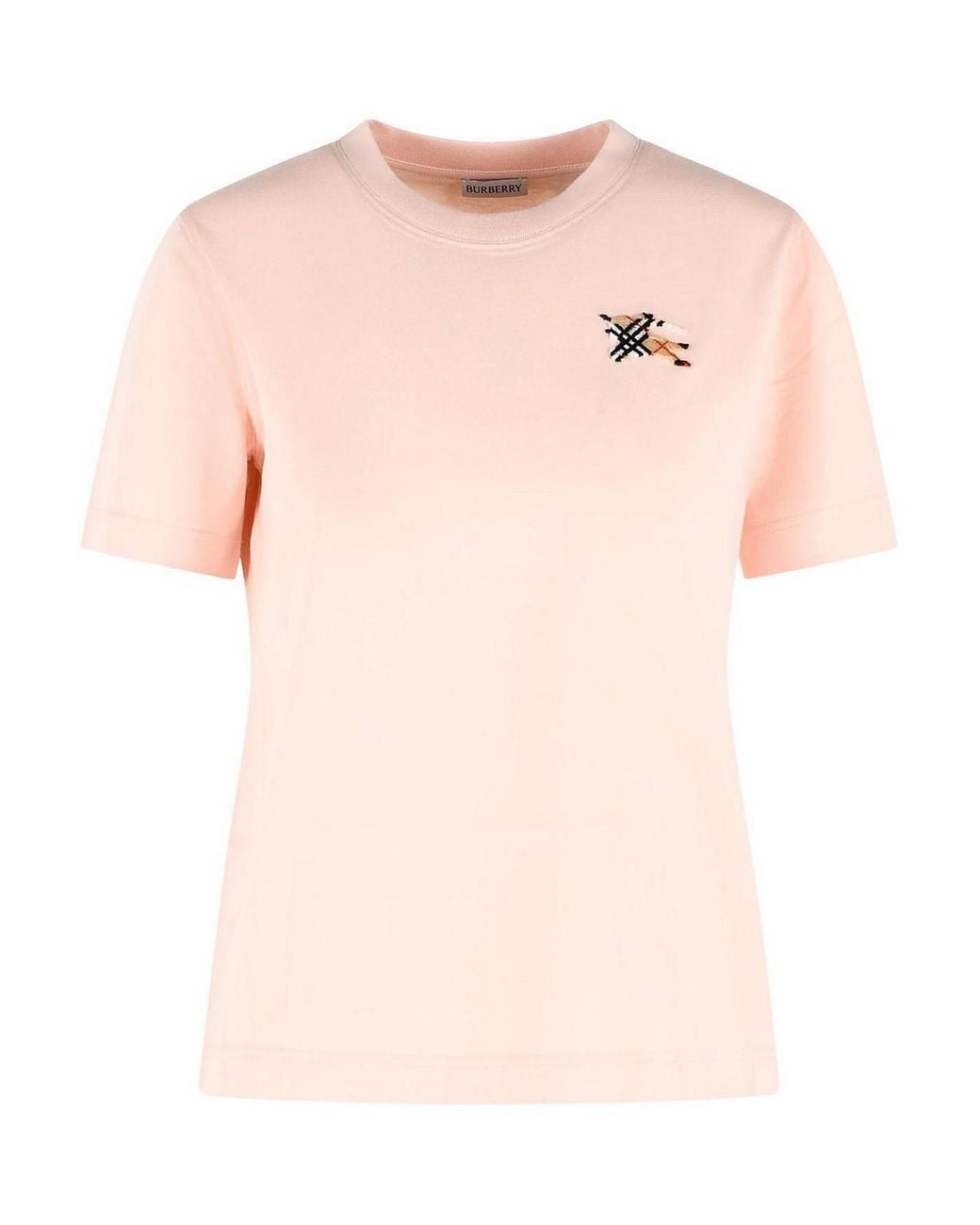 Burberry Pink Frankie Cotton T-Shirt