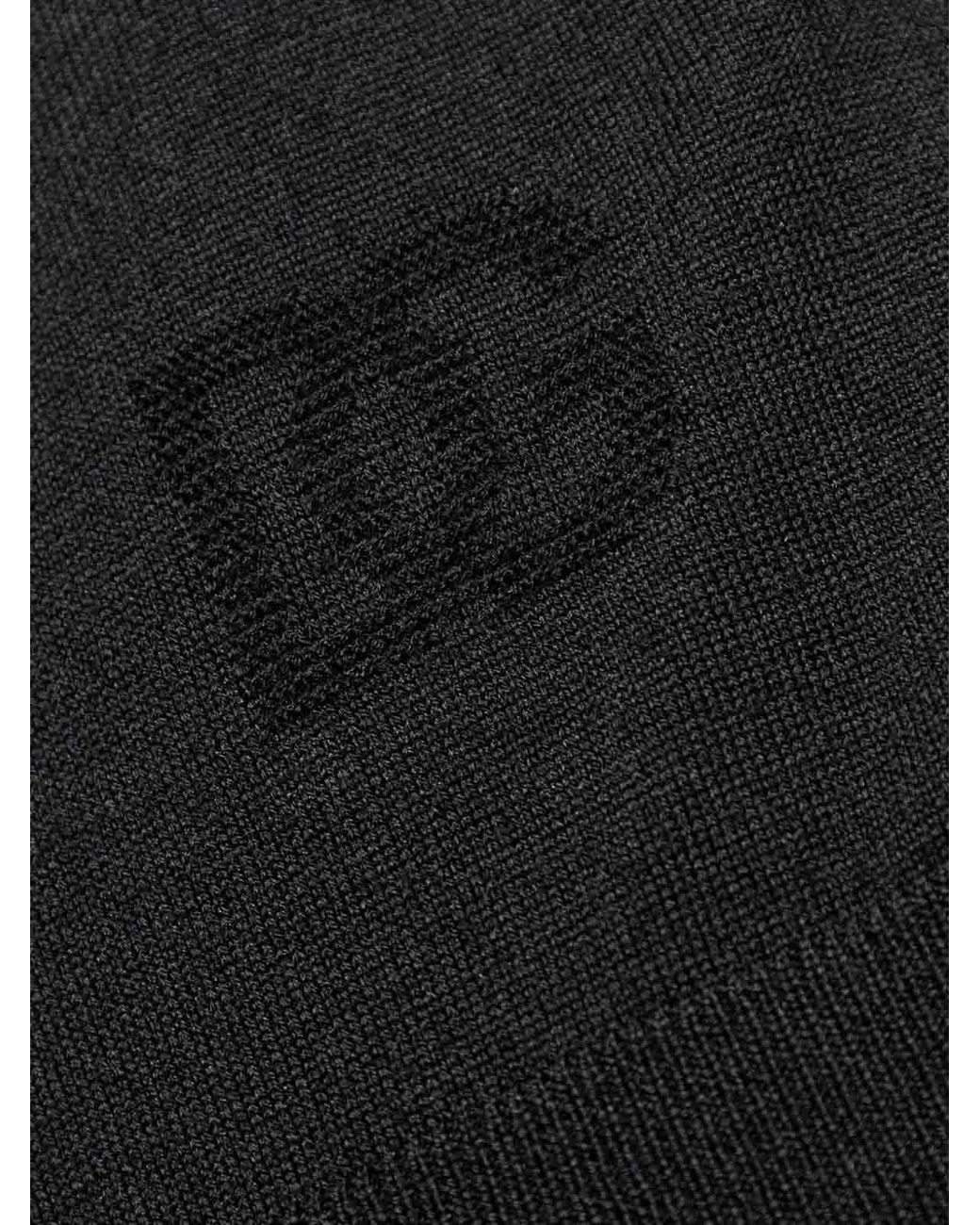 Dolce & Gabbana Blue Wool Turtleneck Sweater for men