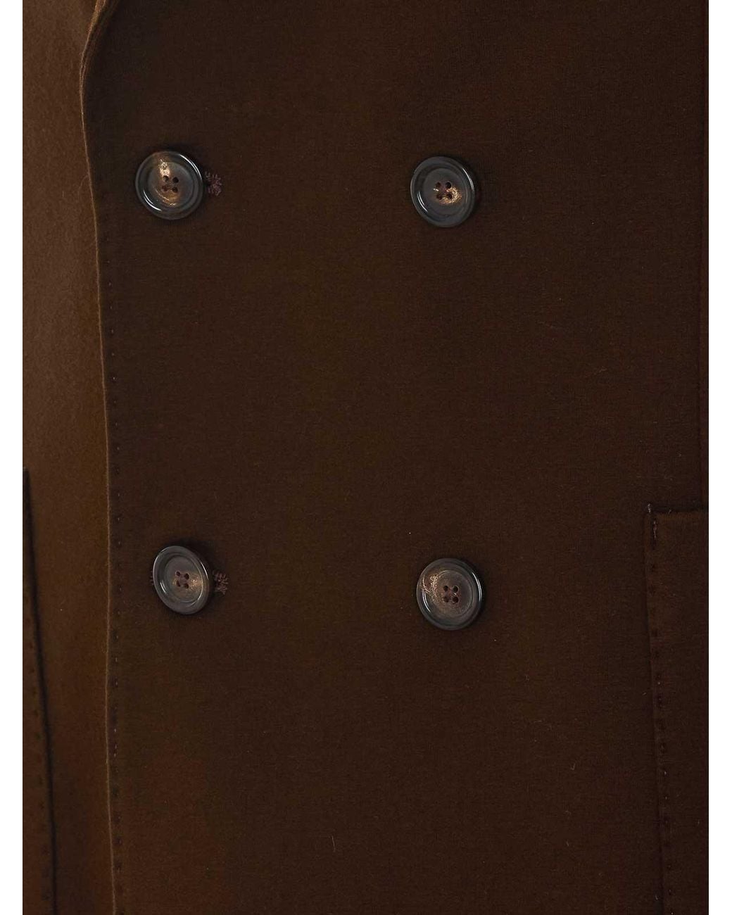 Circolo 1901 Brown Double Breasted Jacket for men