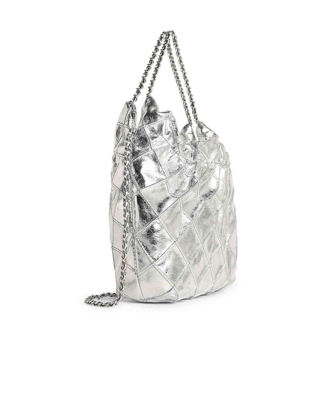 Tory Burch White Fleming Mini Bag