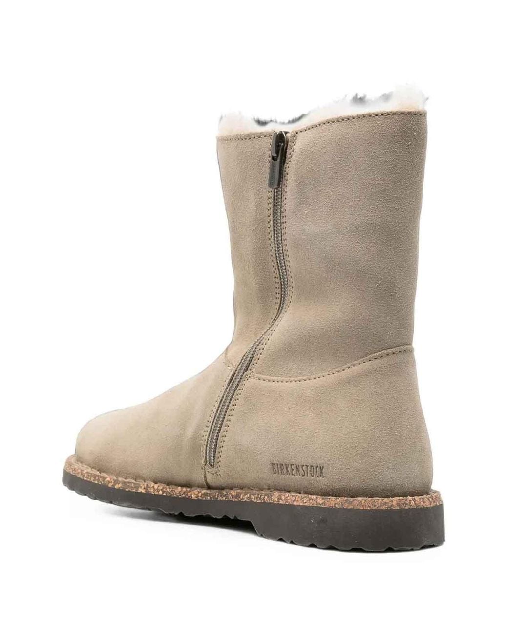 Birkenstock Natural Ankle Boots Uppsala Zip