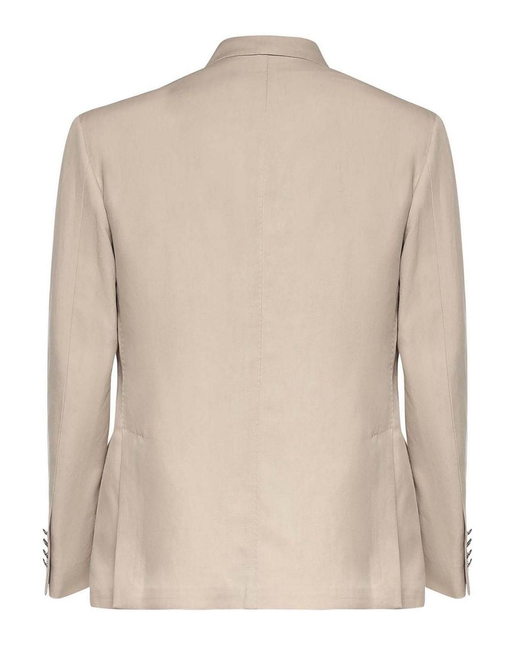 Eleventy Natural Lyocell And Linen Blend Blazer for men