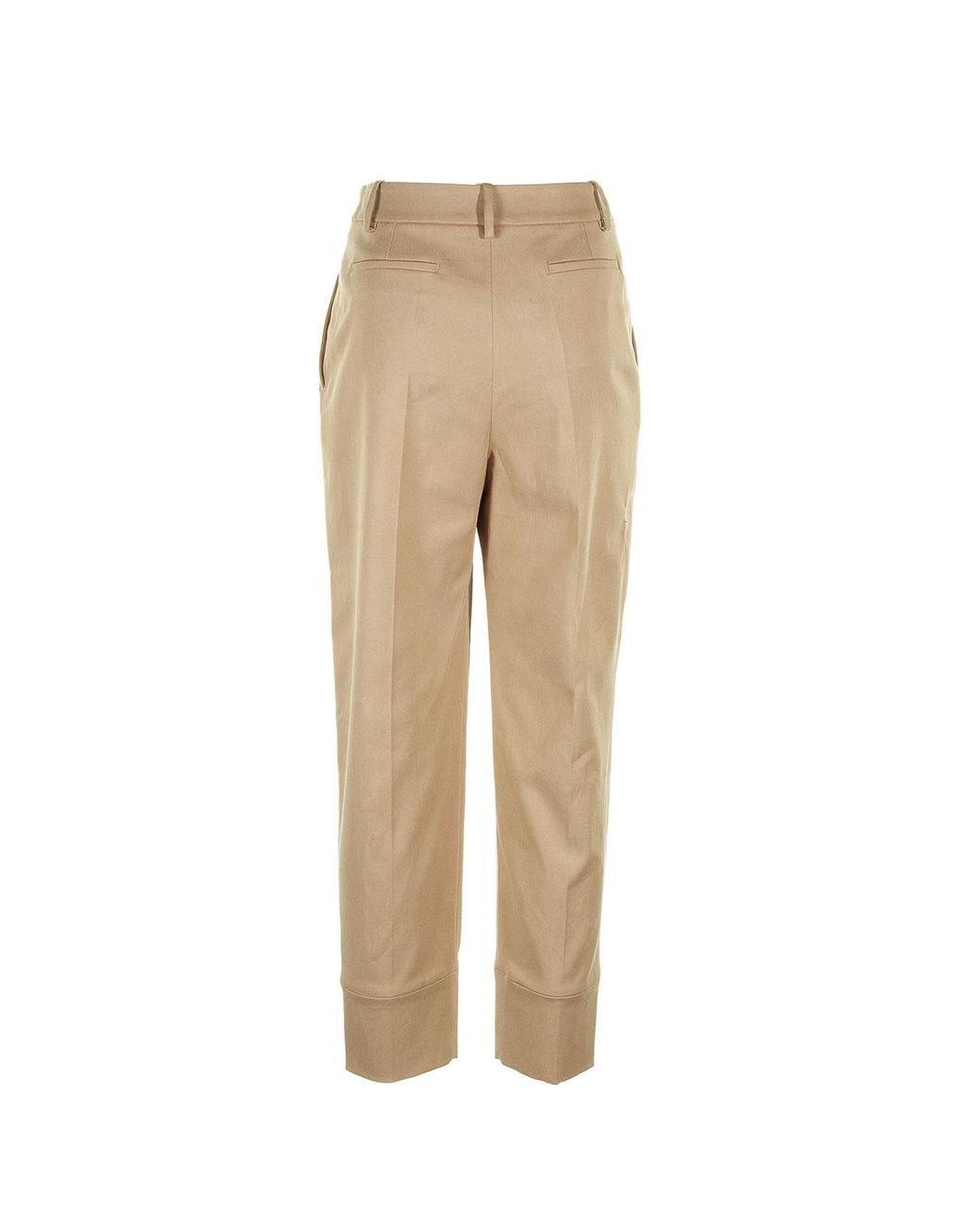 Eleventy Natural Pleated Trousers