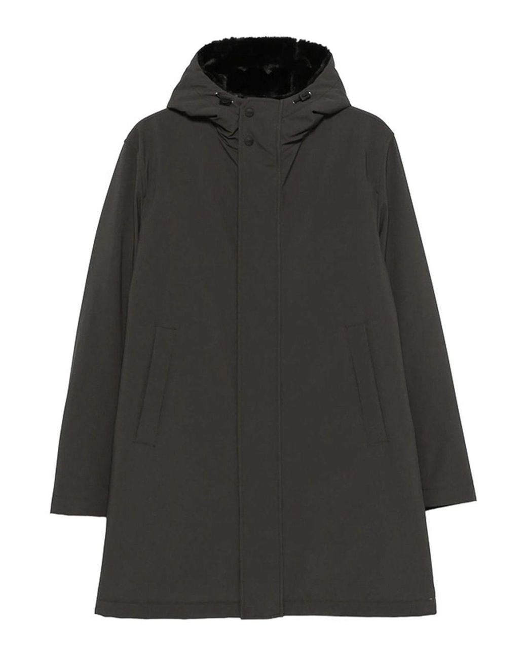 Herno Black Outerwear for men