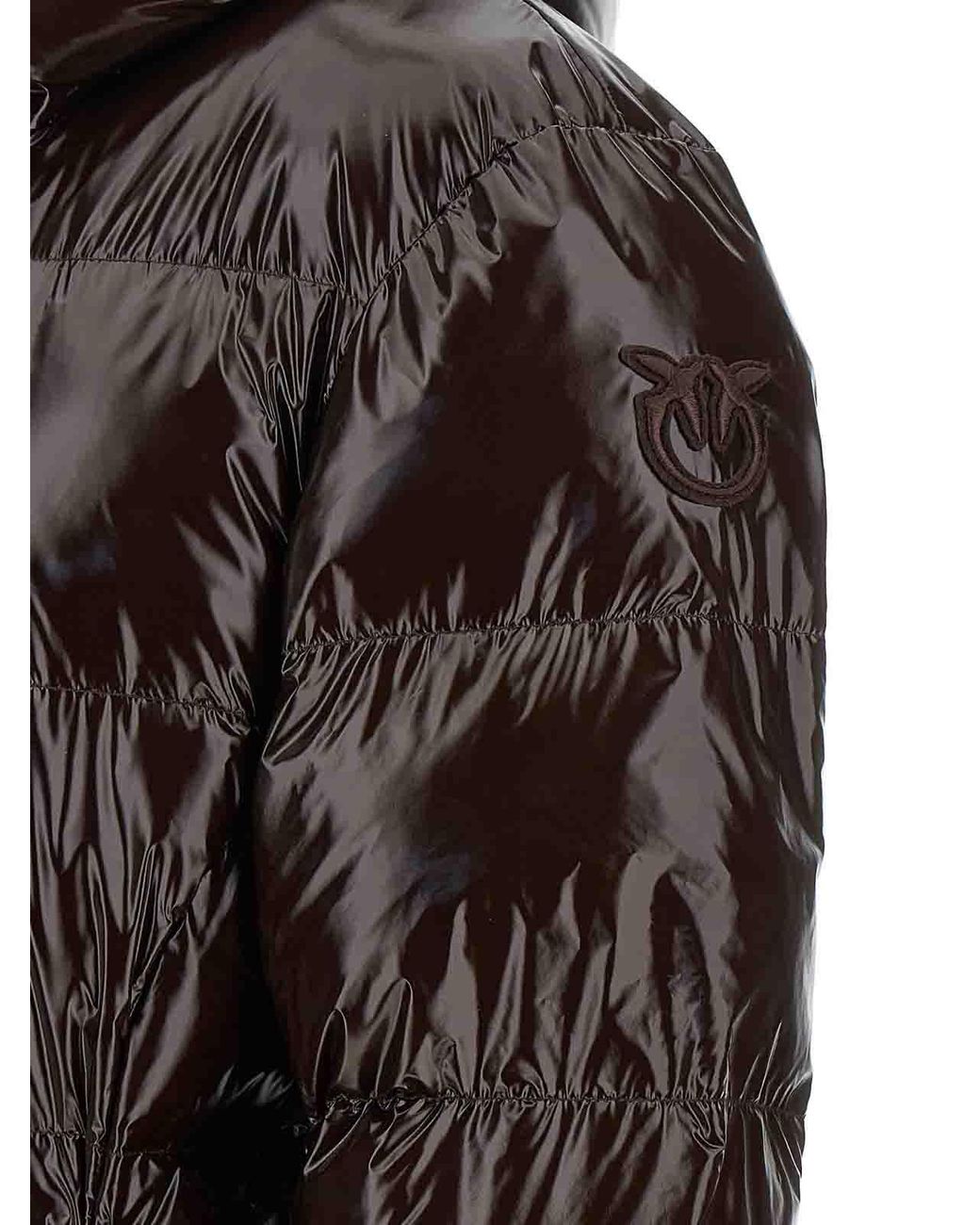 Pinko Black Buckle Down Jacket
