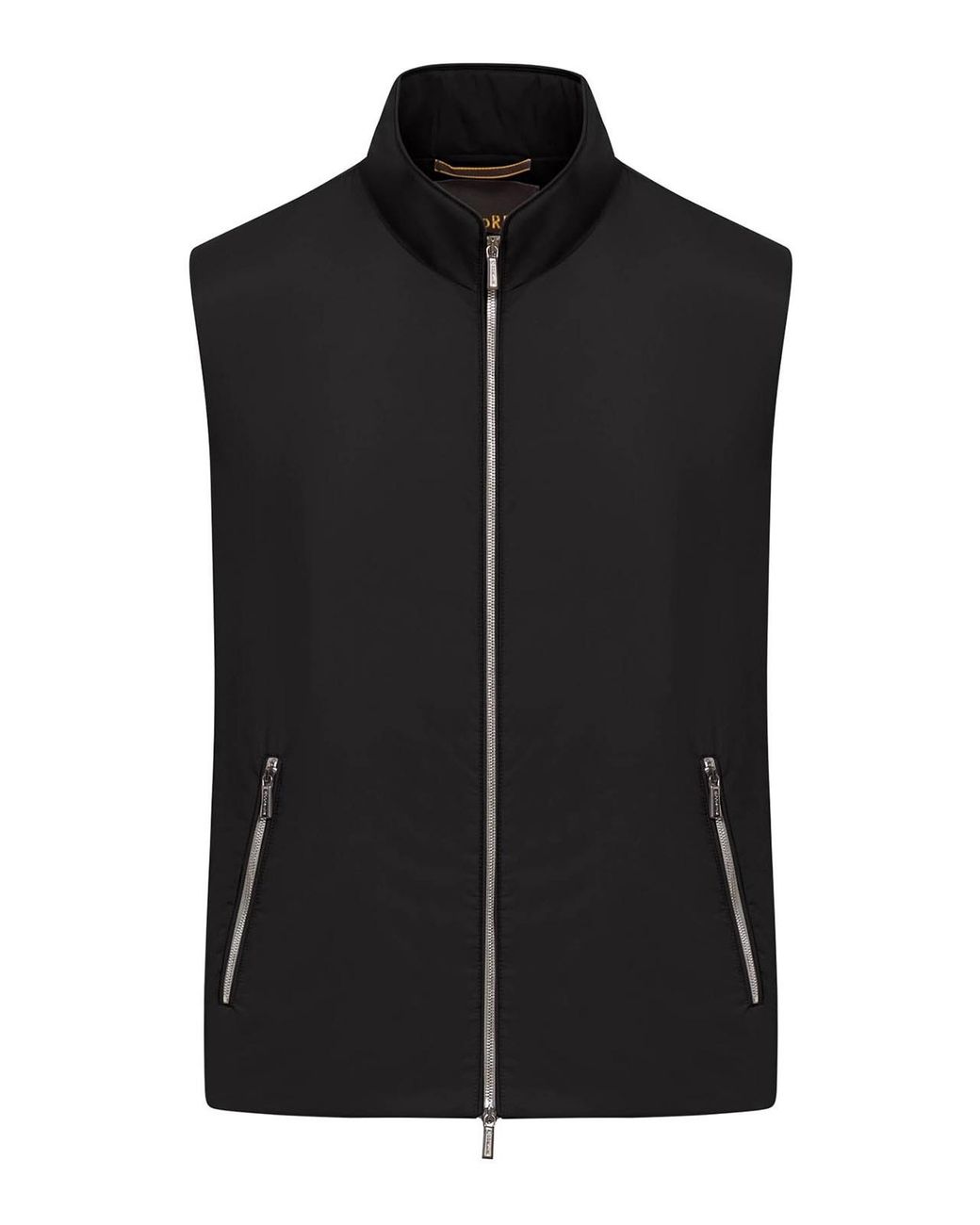 Moorer Black Senio-Skt Padded Vest for men