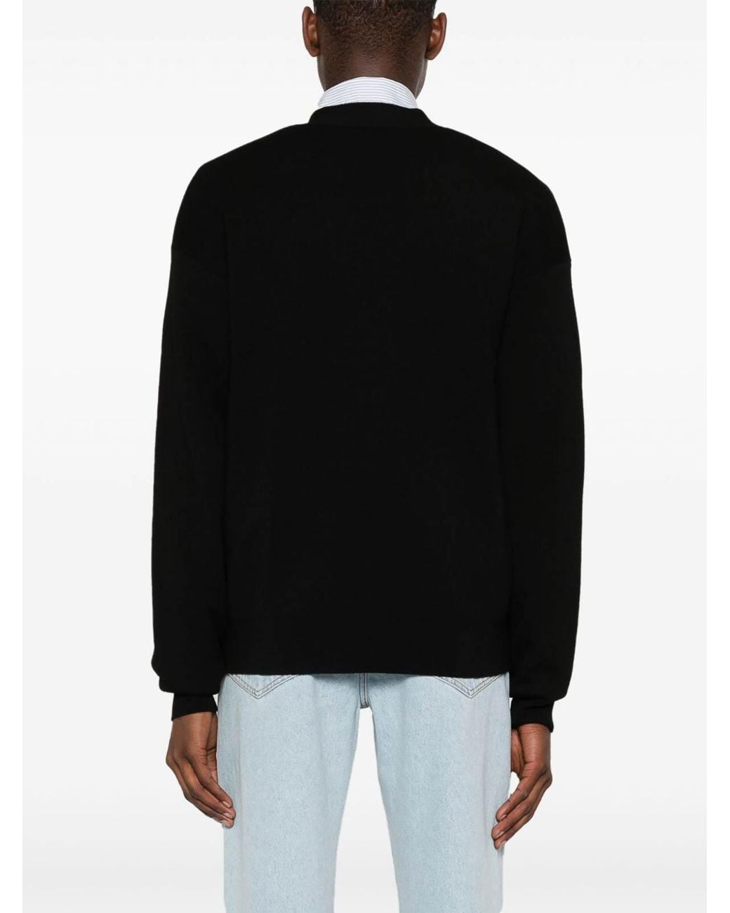 Drole de Monsieur Black Top Le Cardigan Drle for men