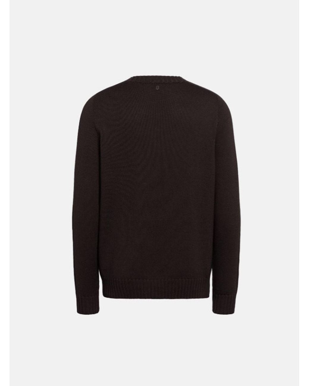 Dondup Black Girocollo Sweater for men