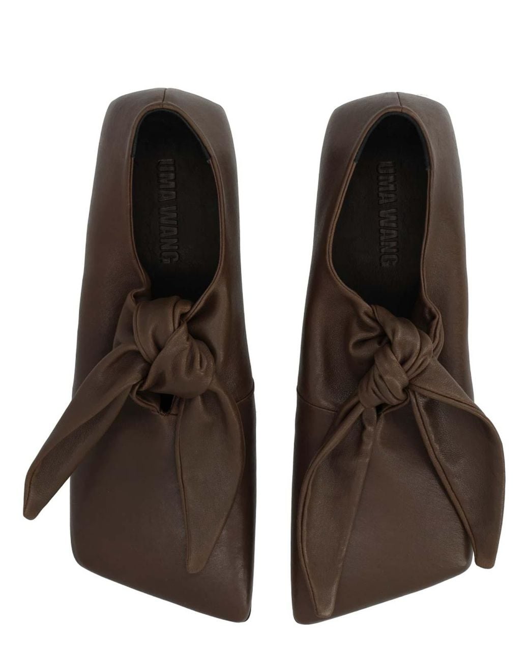 Scarpa Stringata di Uma Wang in Brown