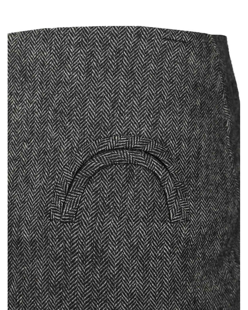 Blazé Milano Gray Blazé Milano "Coci" Miniskirt