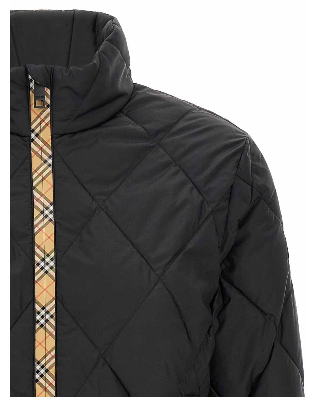 Burberry Black Bramford Technical Jacket