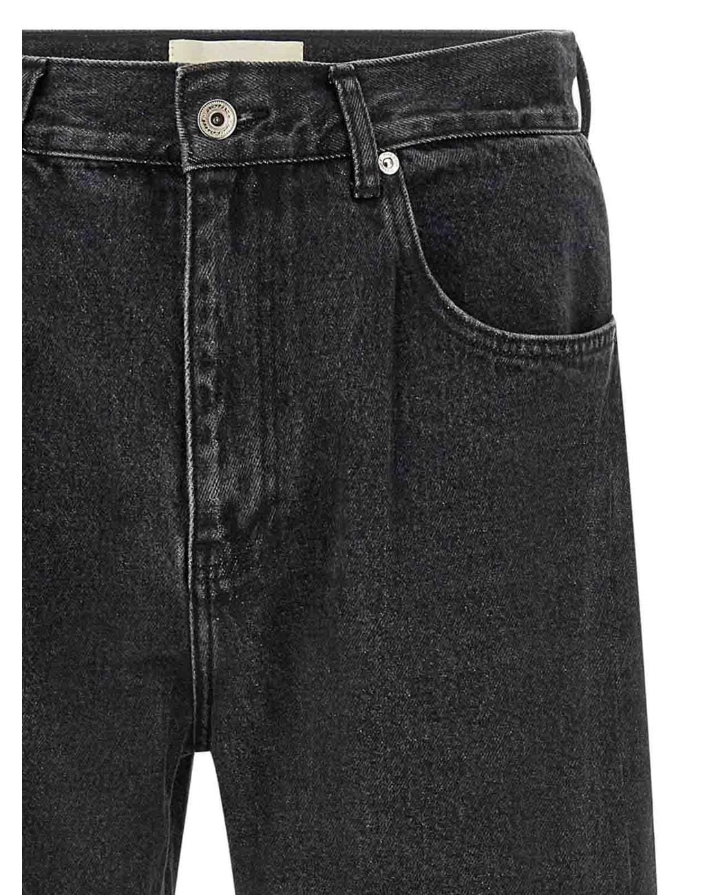 Vaqueros Rectos Second/Layer de hombre de color Black