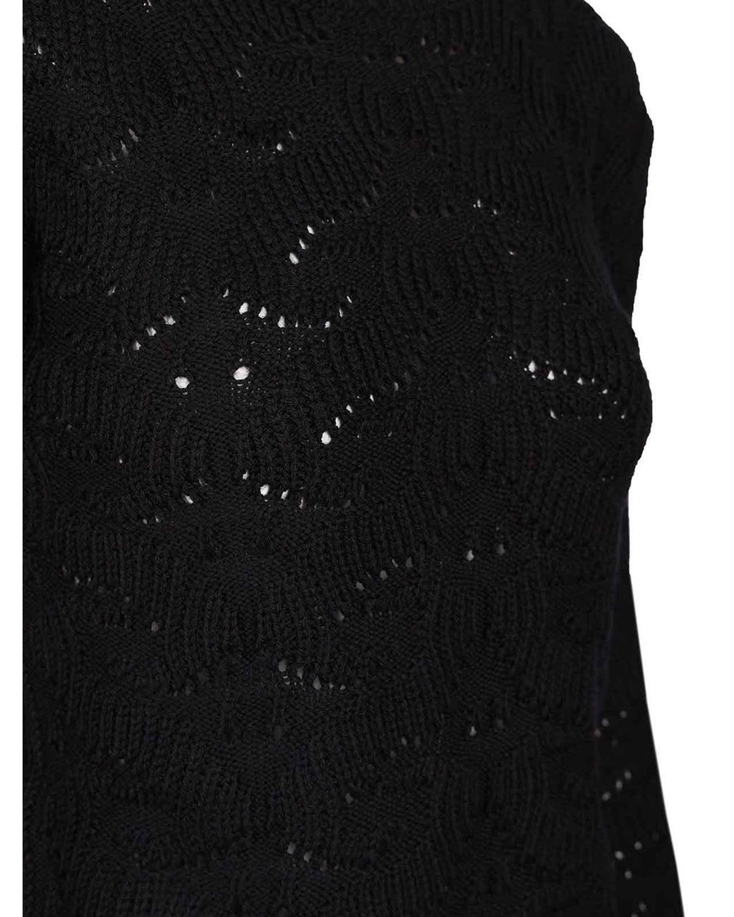 Etro Black Paisley Sweater