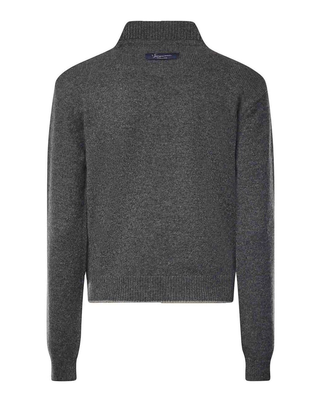 Jacquemus Gray Cashmere Sweater