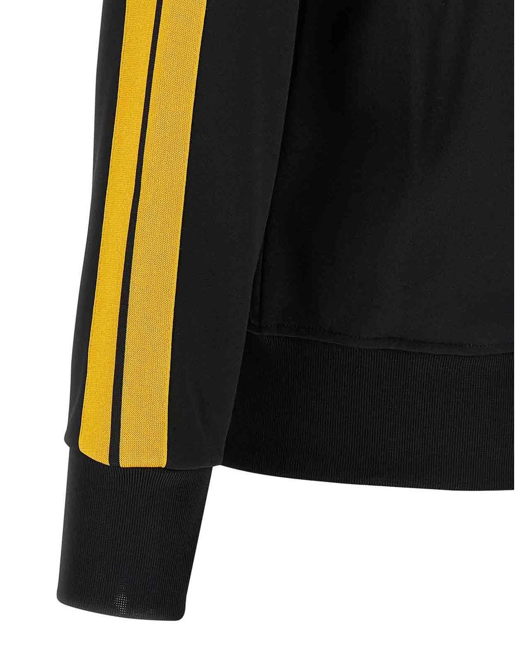 Palm Angels Black Track Sweatshirt for men