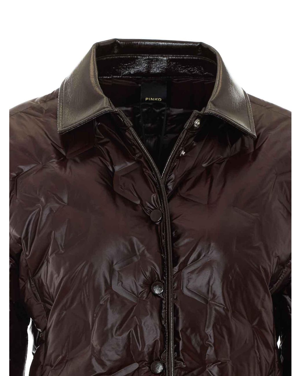 Mulberry Brown Dipladenia Down Jacket