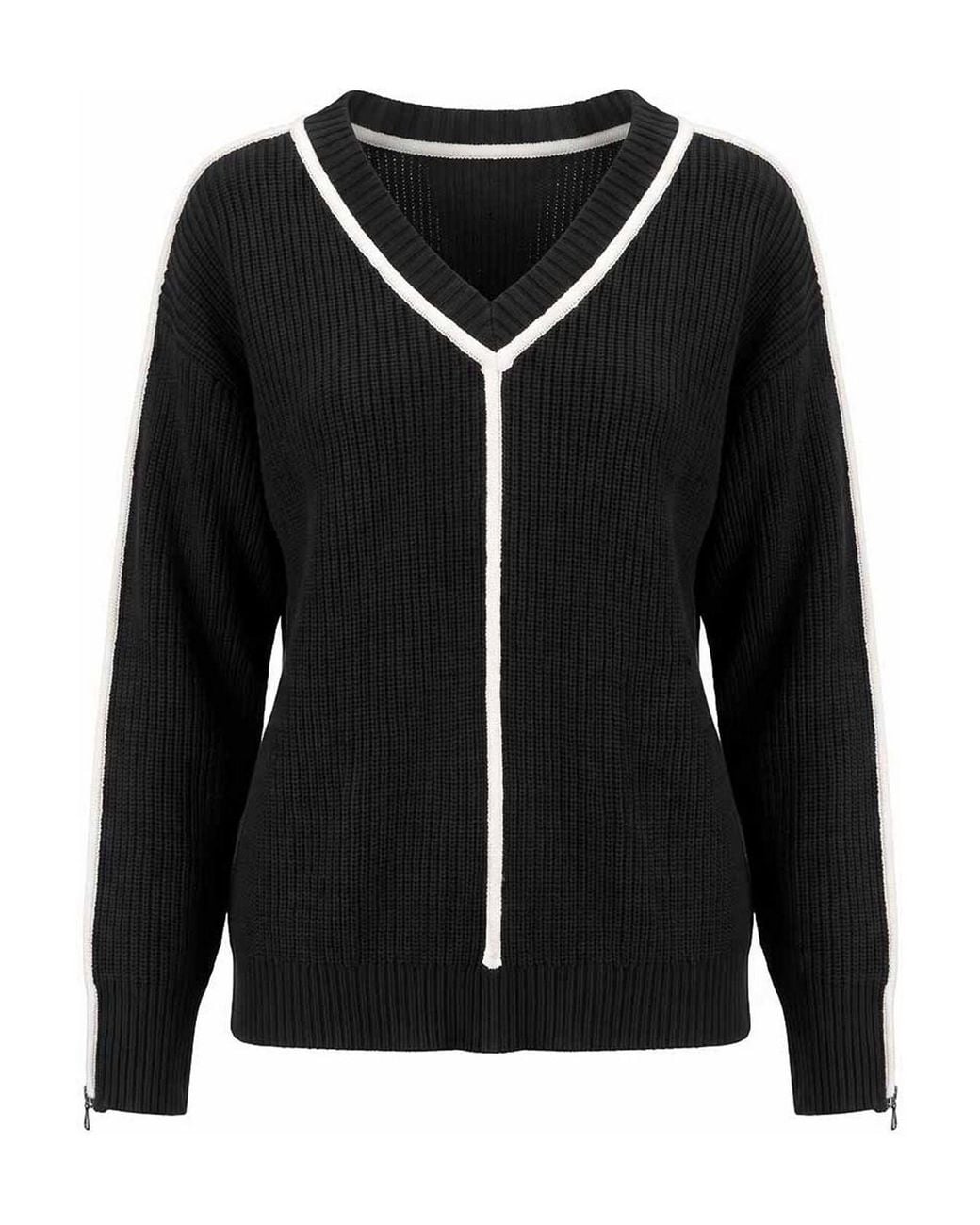 Patrizia Pepe Black Sweater
